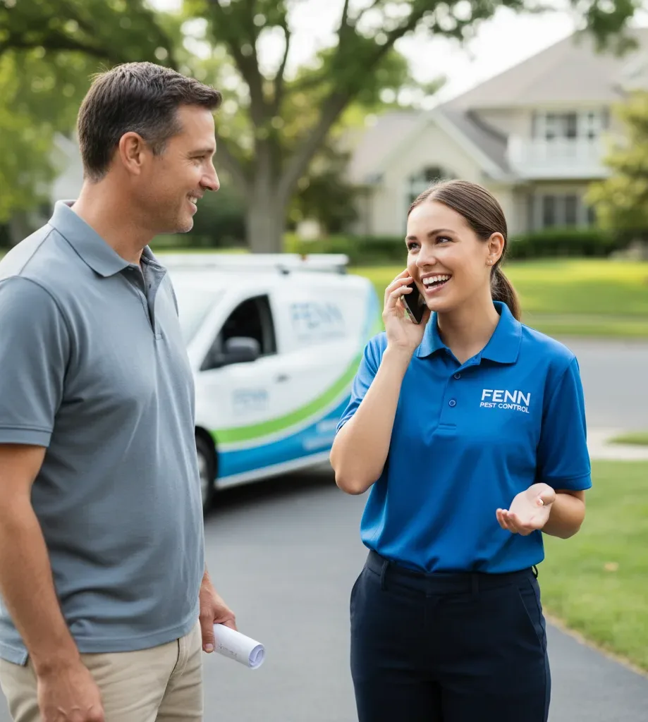 Fenn Pest Control customer support in Lansford